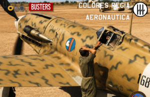 El Giallo Mimetico: el color del desierto Giallo Mimetico aplicado en un MC-202