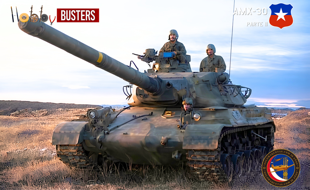 AMX-30 en ejercicios en la Patagonia