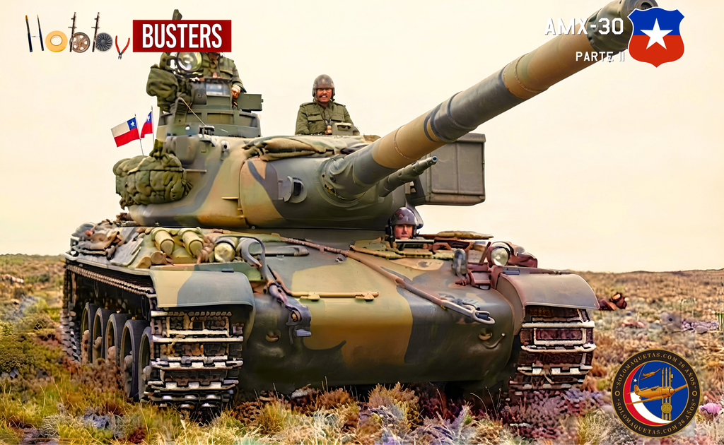 AMX-30 B1 en ejercicios en la zona austral