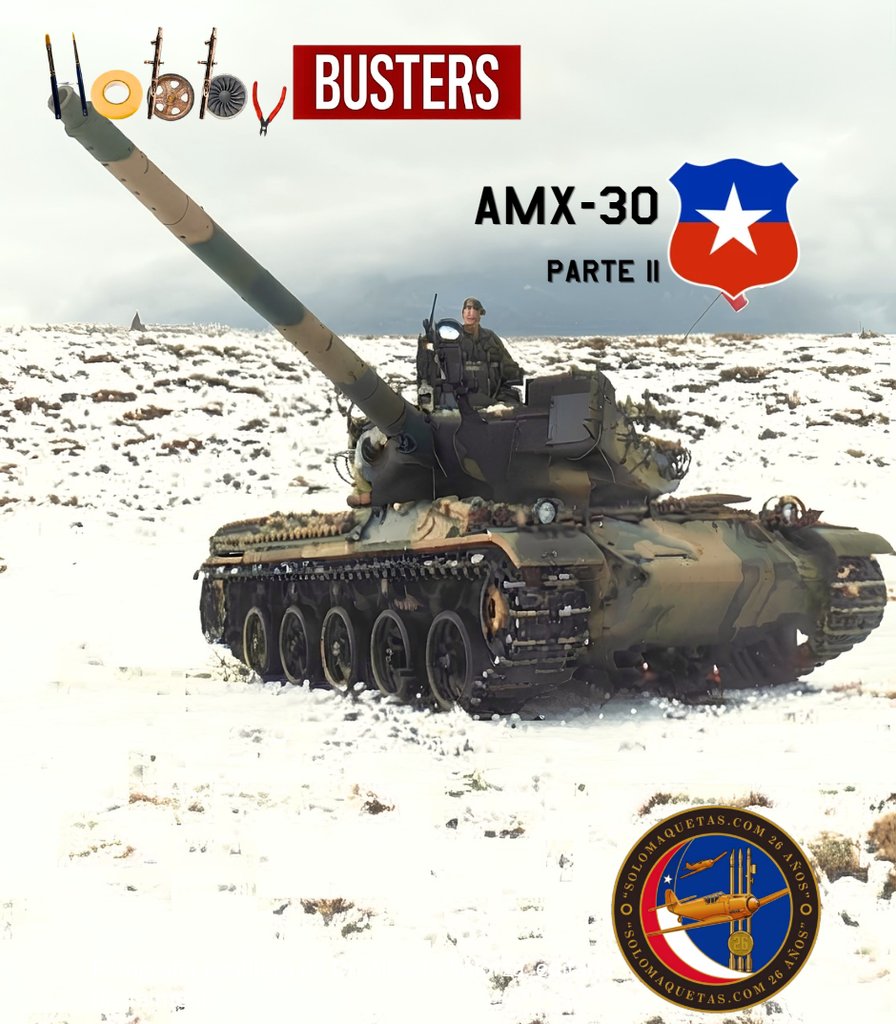 AMX-30 en ejercicios en terreno nevado
