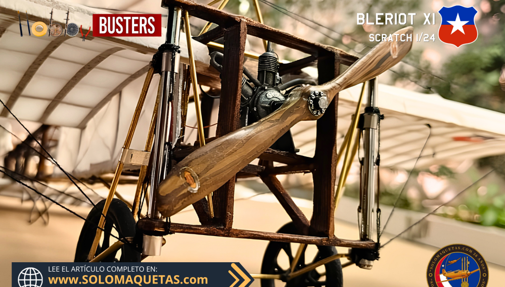 BLERIOT XI Solomaquetas Maqueta escala 1/24