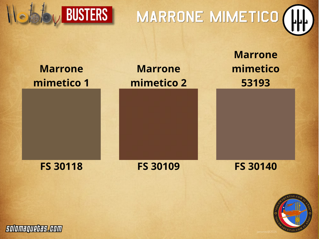 Marrone mimetico 1,2 y 53193