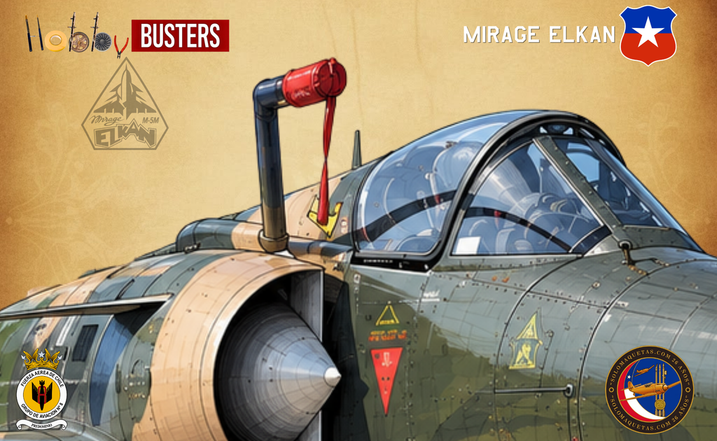Posición sonda de reabastecimiento Mirage Elkan
