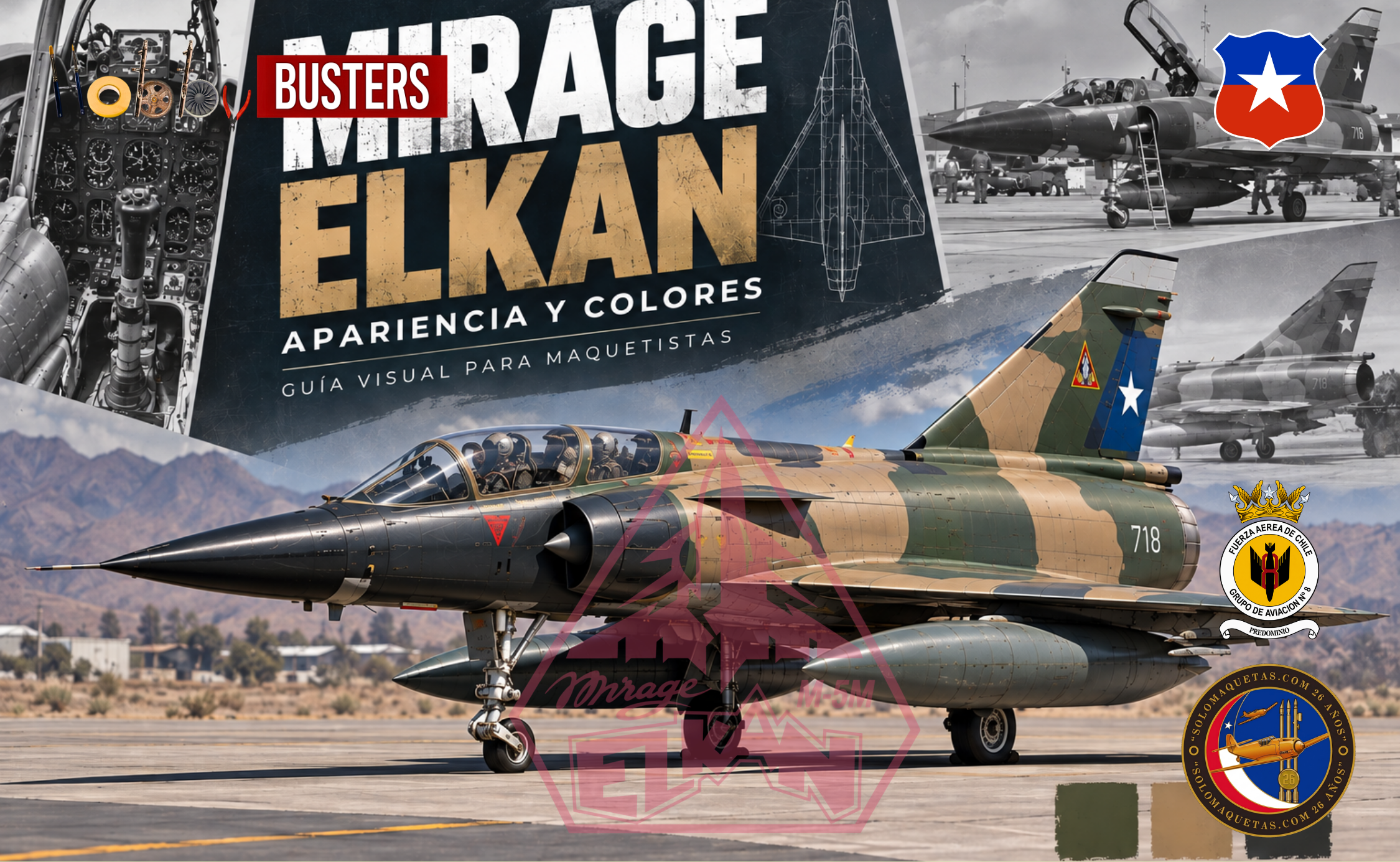 Portada Mirage Elkan Hobbybusters Solomaquetas Mirage Elkan FACH